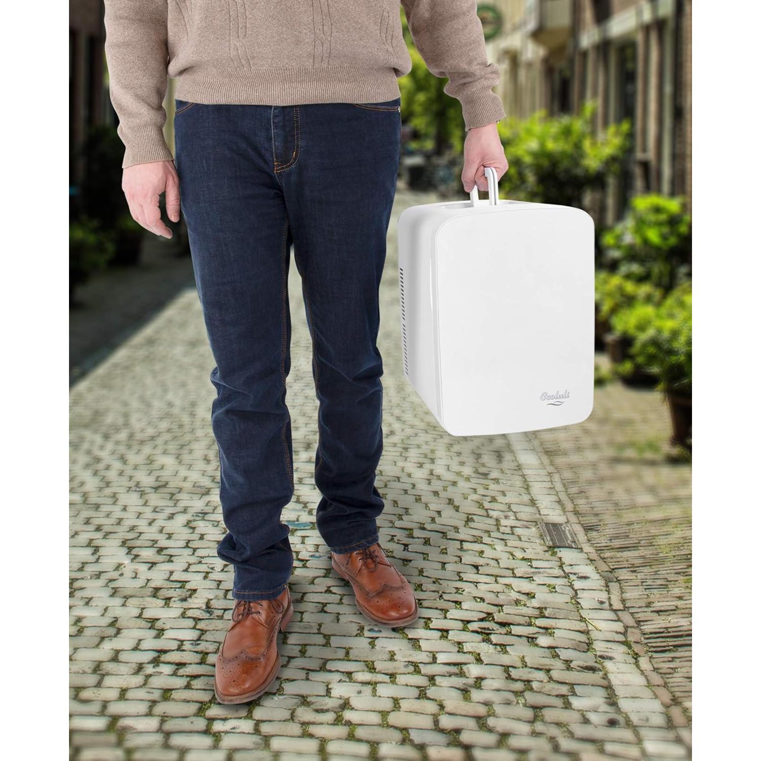 Mini Refrigerador Cooluli Vibe 15L con Pizarra Magnética