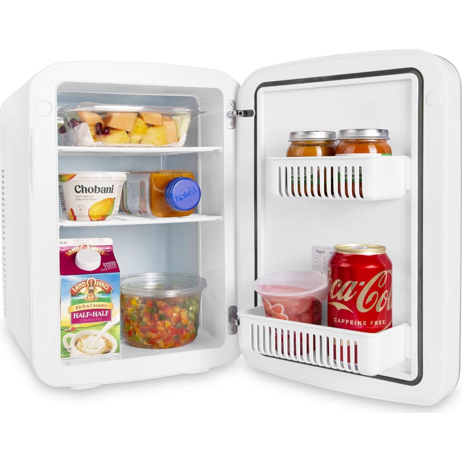 Mini Refrigerador Cooluli Vibe 15L con Pizarra Magnética
