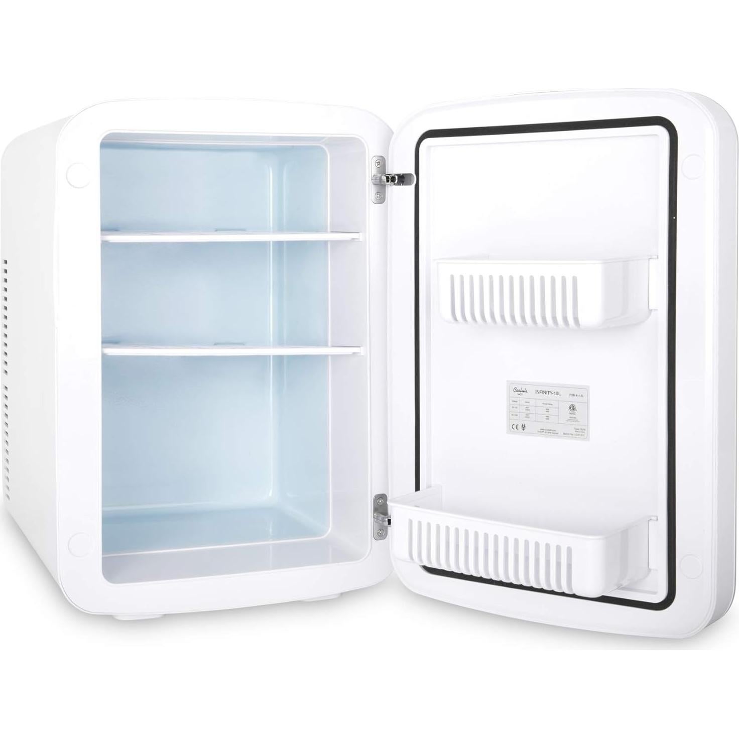 Mini Refrigerador Cooluli Vibe 15L con Pizarra Magnética