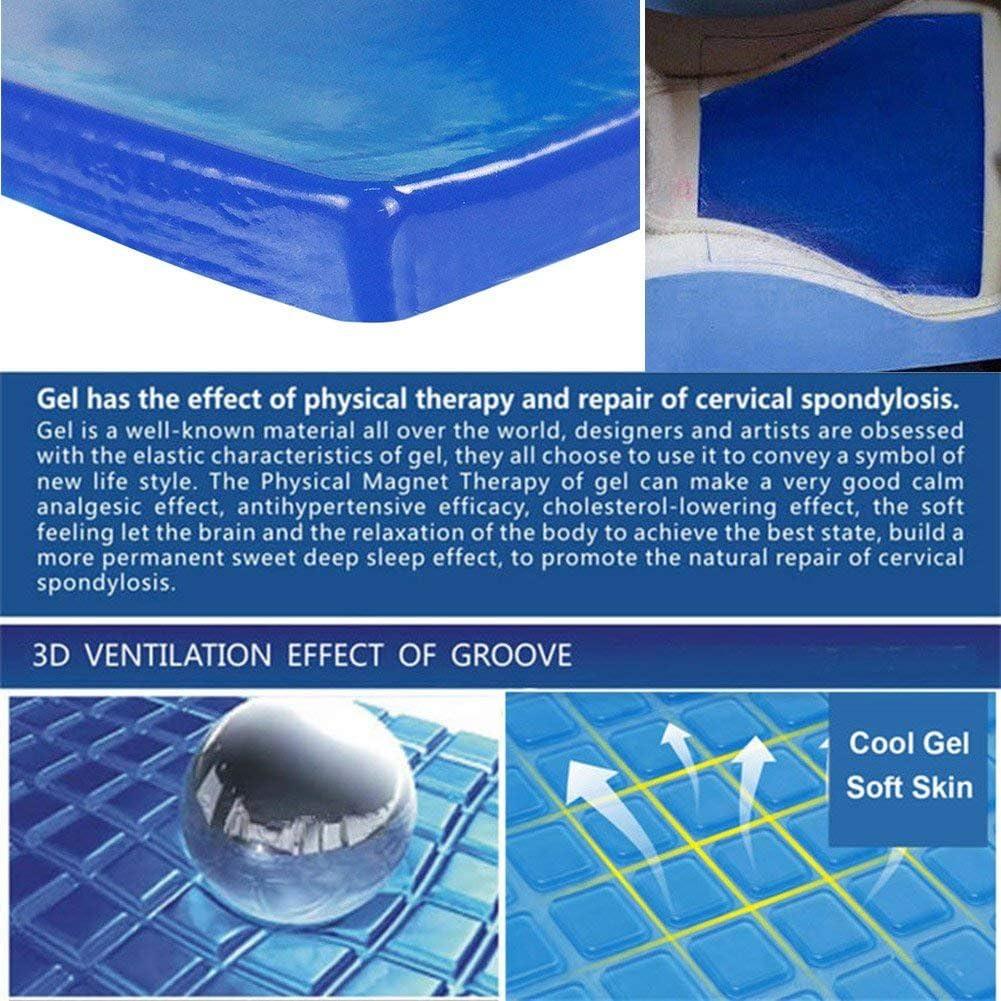 Almohadilla de Gel para Asiento de Motocicleta Lisyline 25x25cm