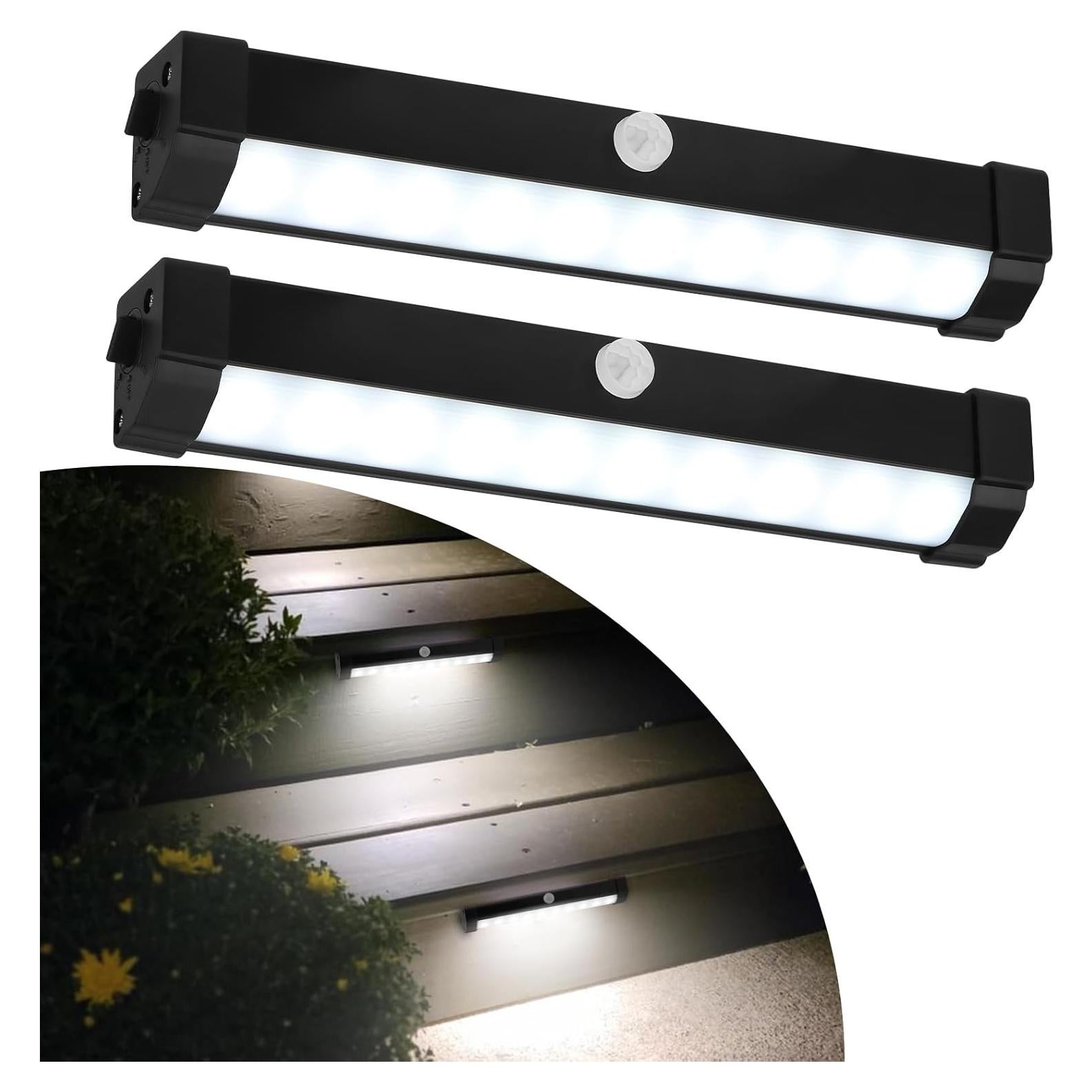 Luces de Escalera LED RVZONE con Sensor de Movimiento IP65