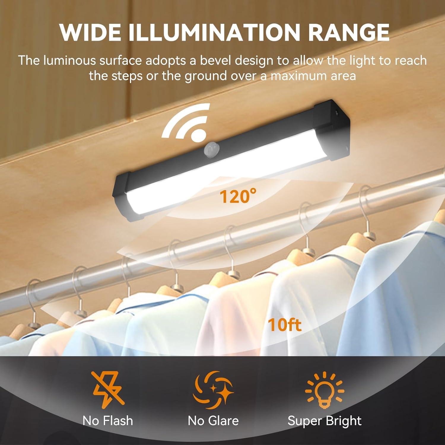 Luces de Escalera LED RVZONE con Sensor de Movimiento IP65