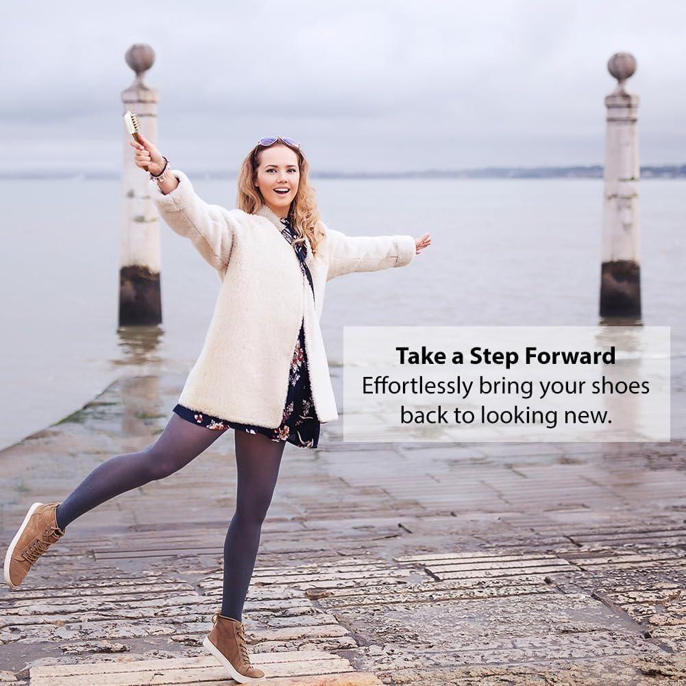 Cepillo Limpiador de Suede y Nubuck Shacke - 4 Vías