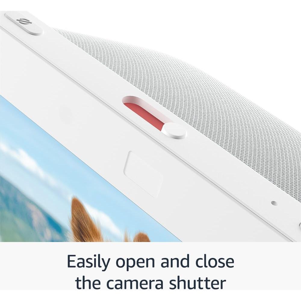 Echo Show 8 (newest model), With Spatial Audio, Smart Home Hub, and Alexa, Charcoal