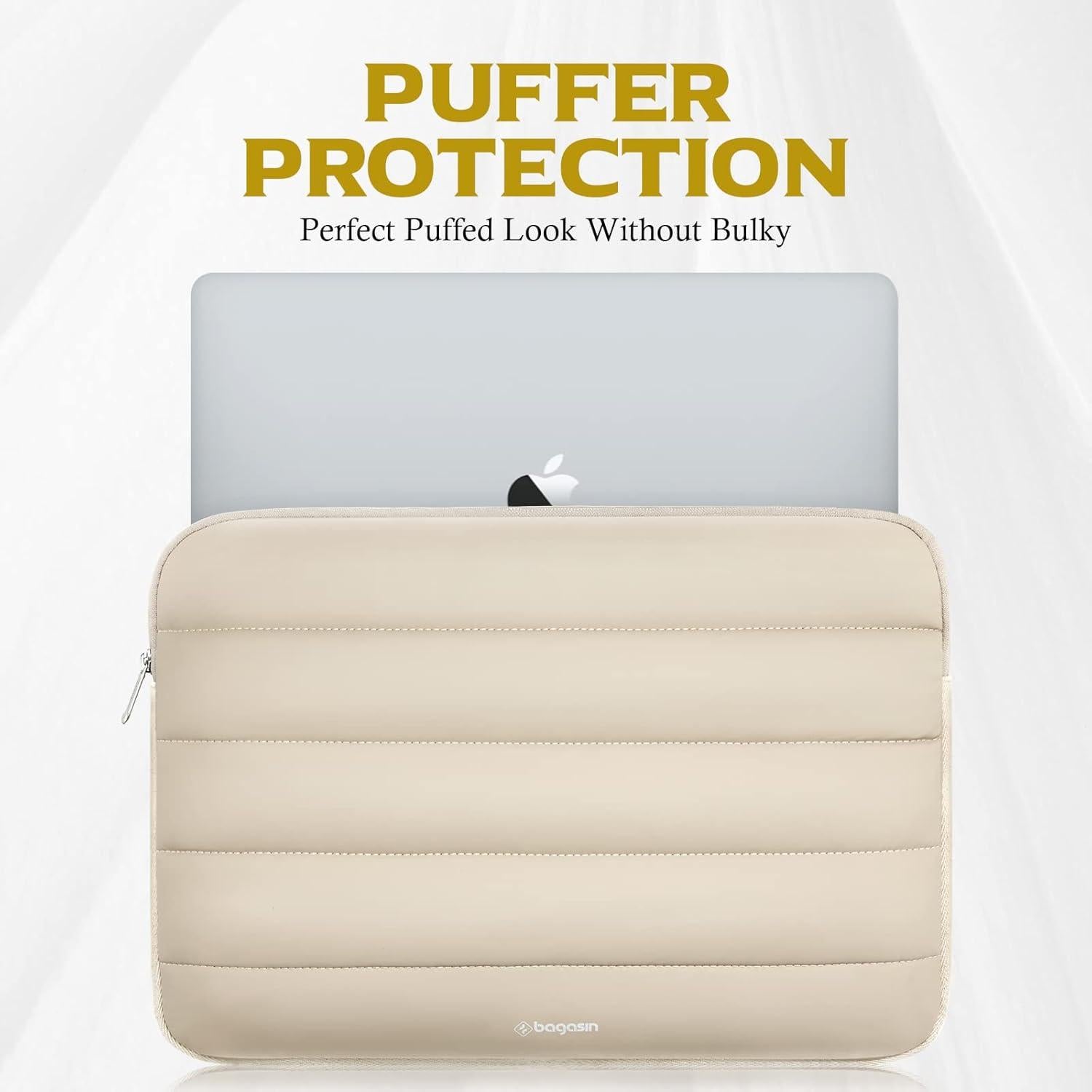 Funda Protectora para Laptop 13-13.3" Bagasin Amarillo