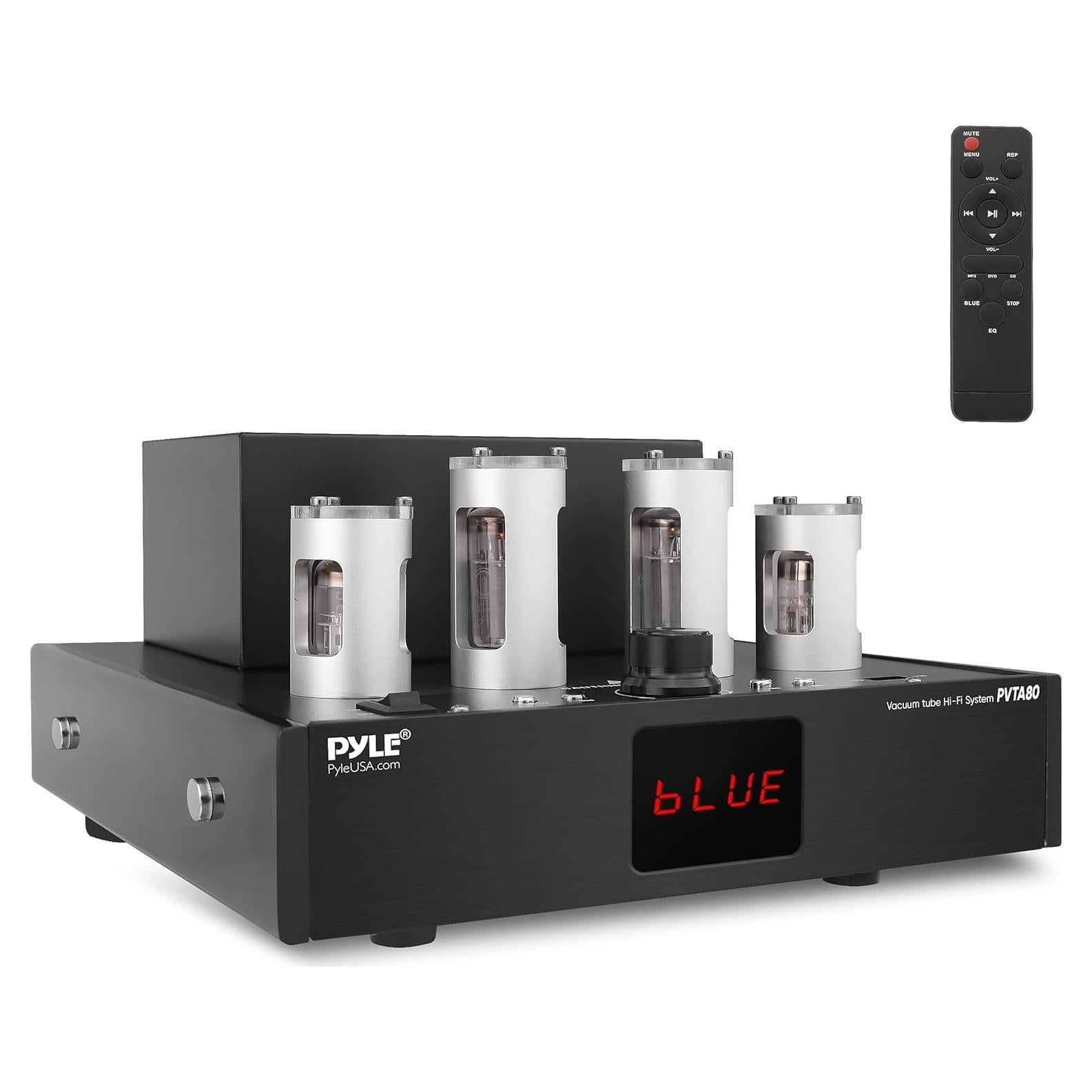 Amplificador de Potencia Pyle PVTA80 Bluetooth 500W Tubo