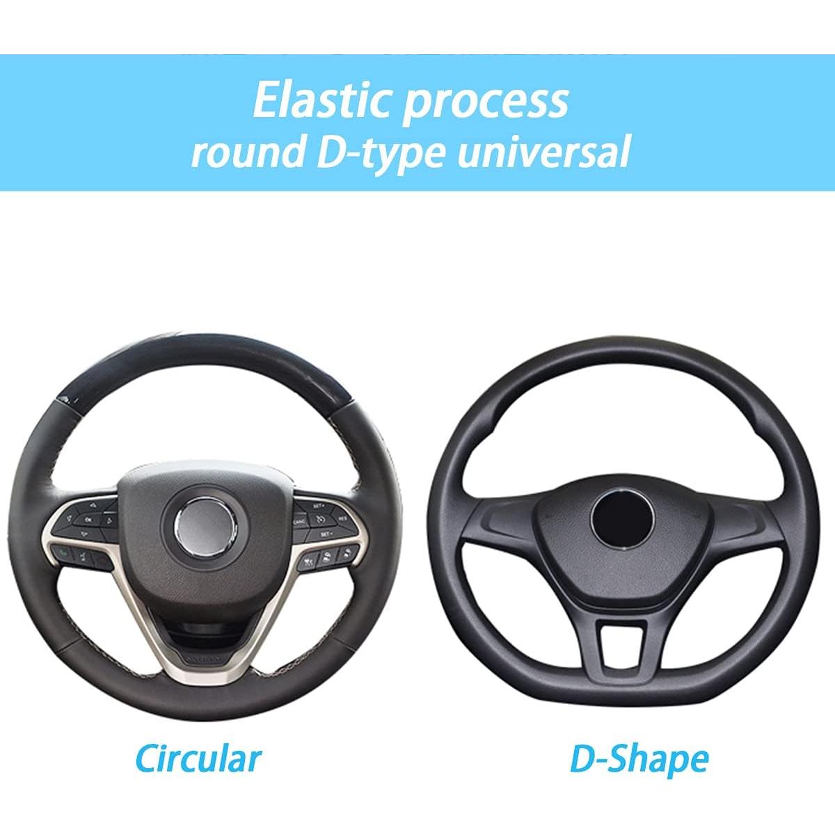 Cubierta de Volante Elástico Moly Magnolia 15 Pulgadas Beige