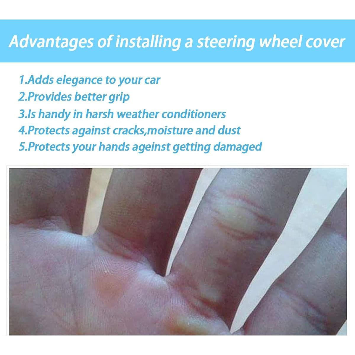 Cubierta de Volante Elástico Moly Magnolia 15 Pulgadas Beige