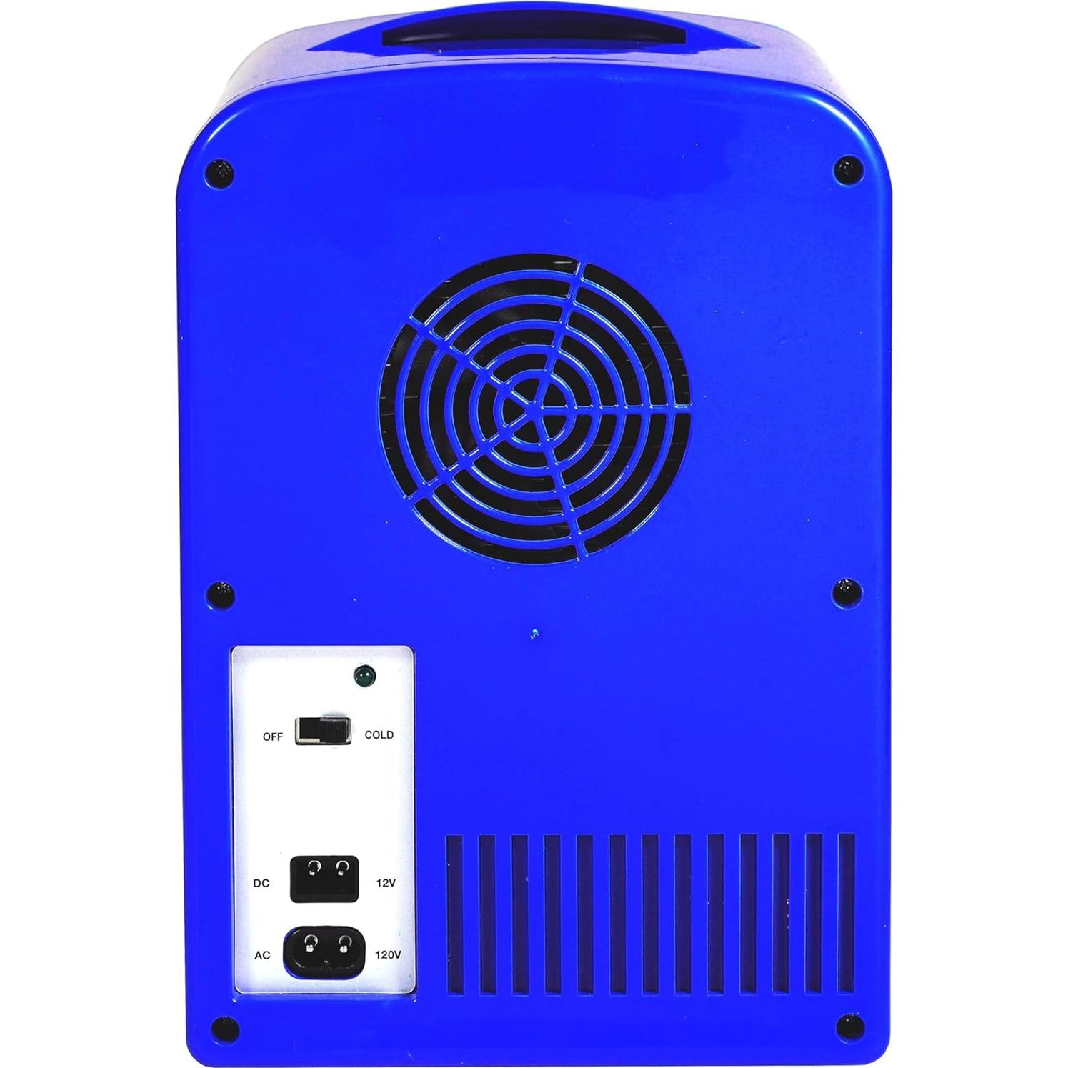 Mini Nevera Curtis MIS133PEP 4L Azul para 6 latas