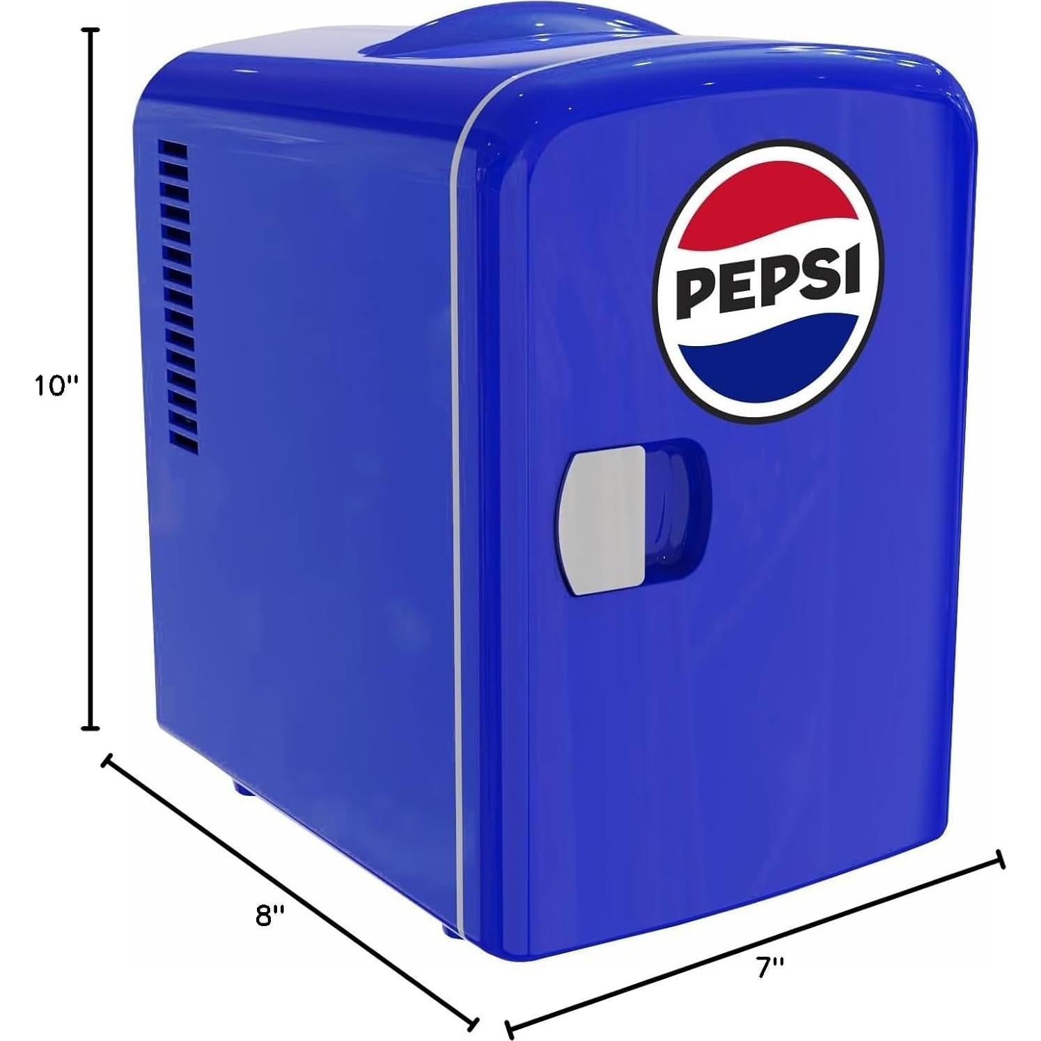 Mini Nevera Curtis MIS133PEP 4L Azul para 6 latas