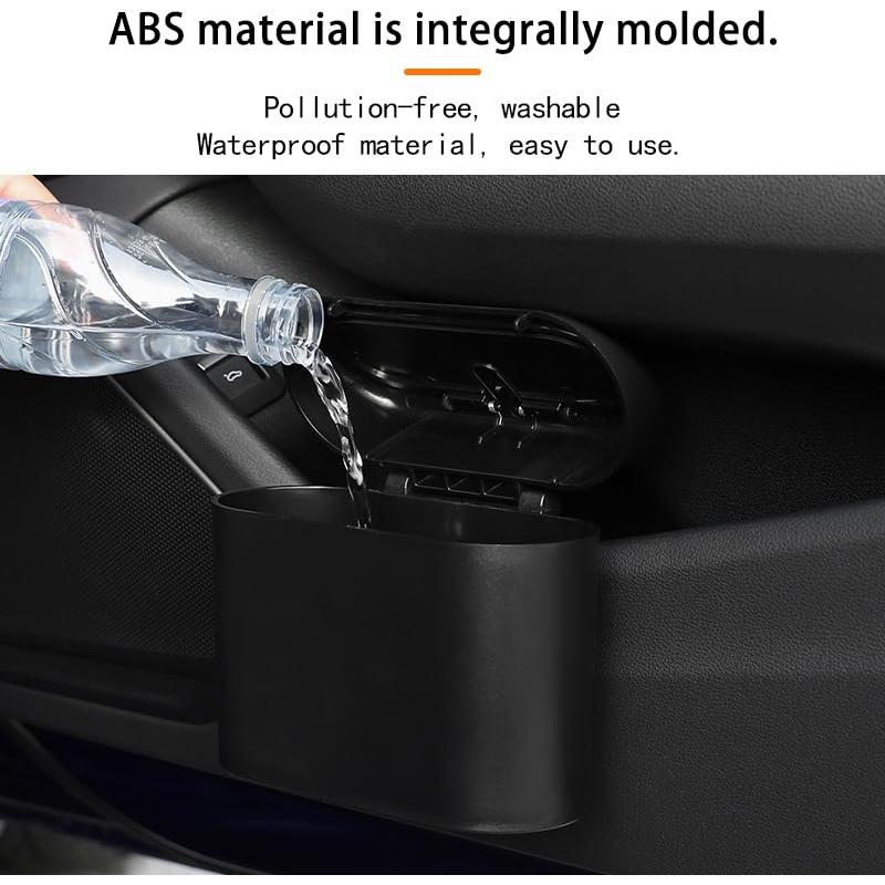 Mini Basurero de Coche Qiyue con Tapa - 2 Paquetes 15.7cm