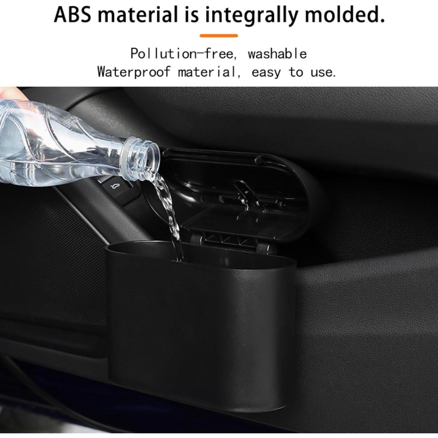 Mini Basurero de Coche Qiyue con Tapa - 2 Paquetes 15.7cm