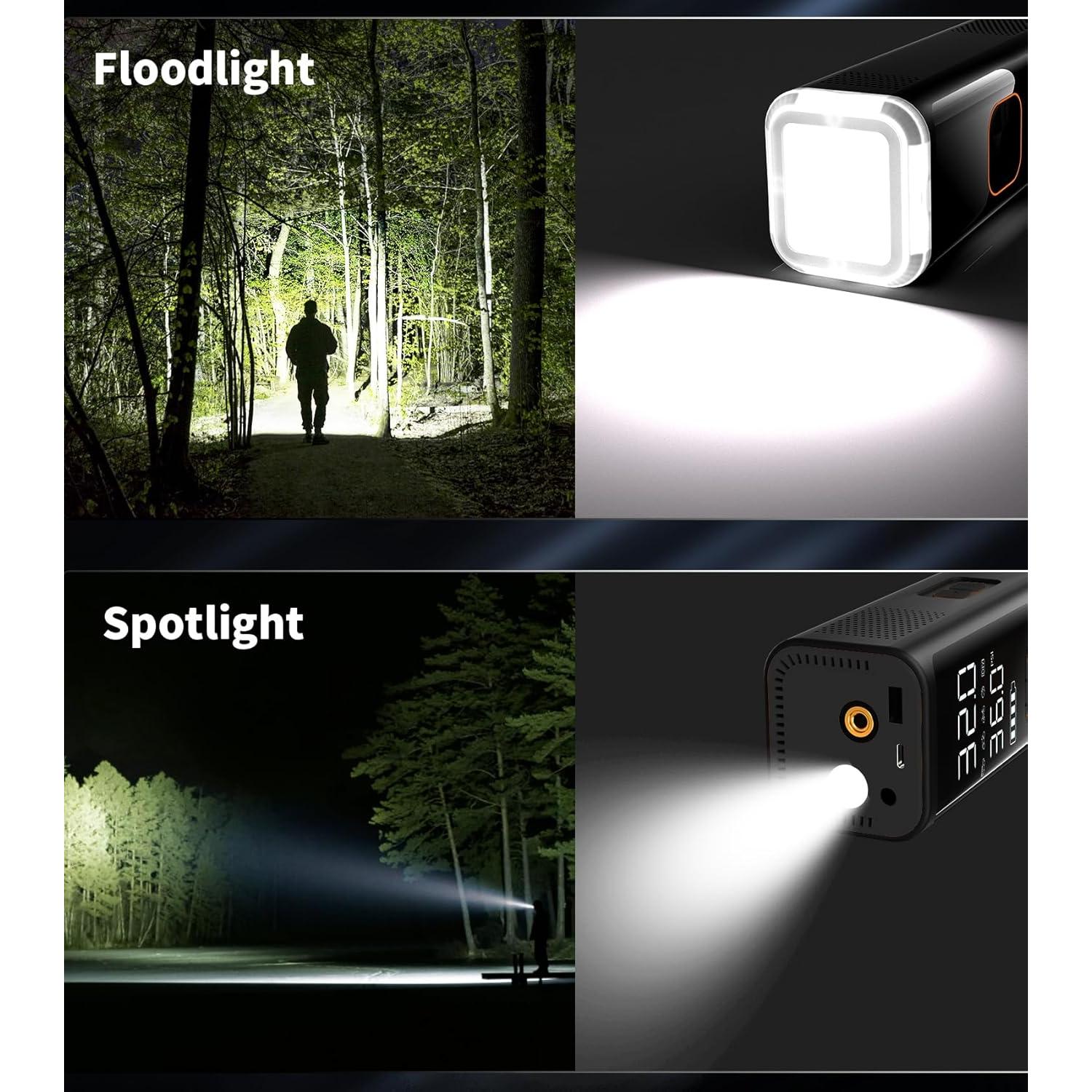 Compresor de Aire Portátil VIL Y12 150PSI 12V DC con Manómetro