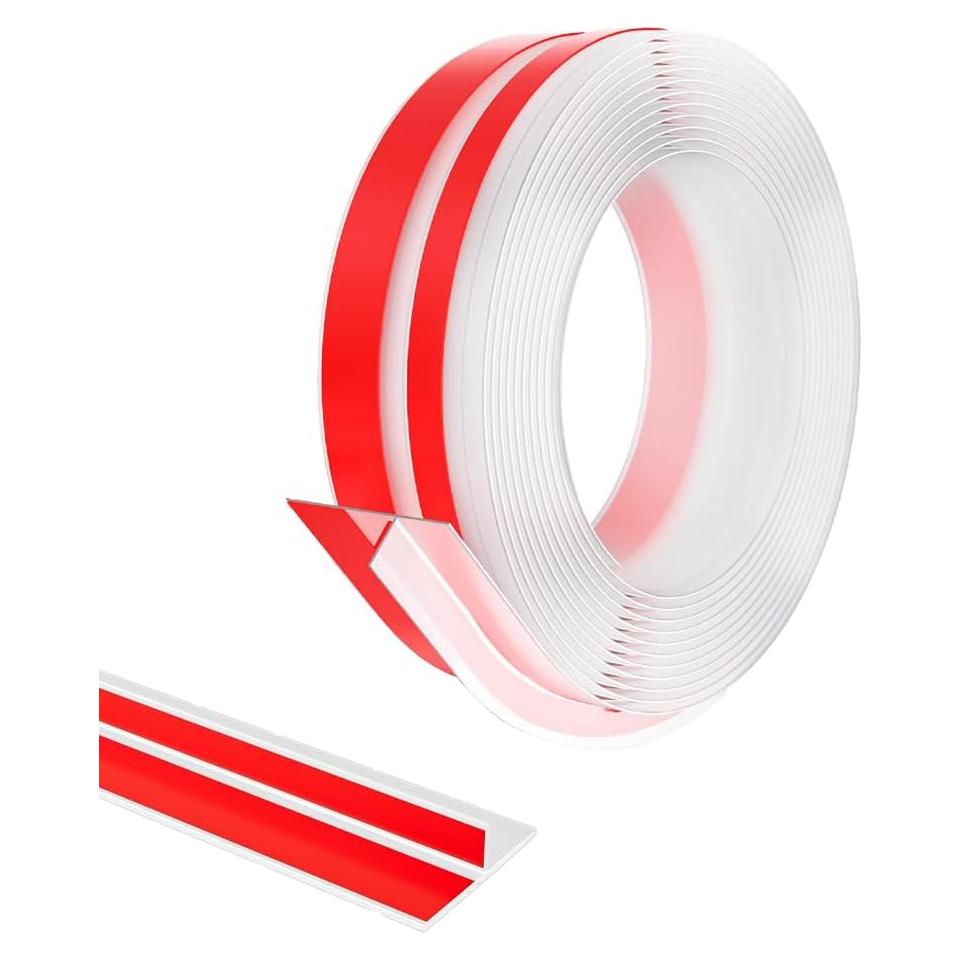 Tira de Sellado de Silicona Timfcbs 20 ft Transparente