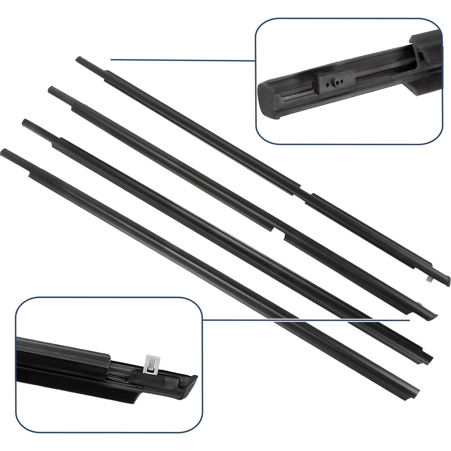 Sello de Moldura de Ventana ItranMc para Toyota 4Runner 2003-2009