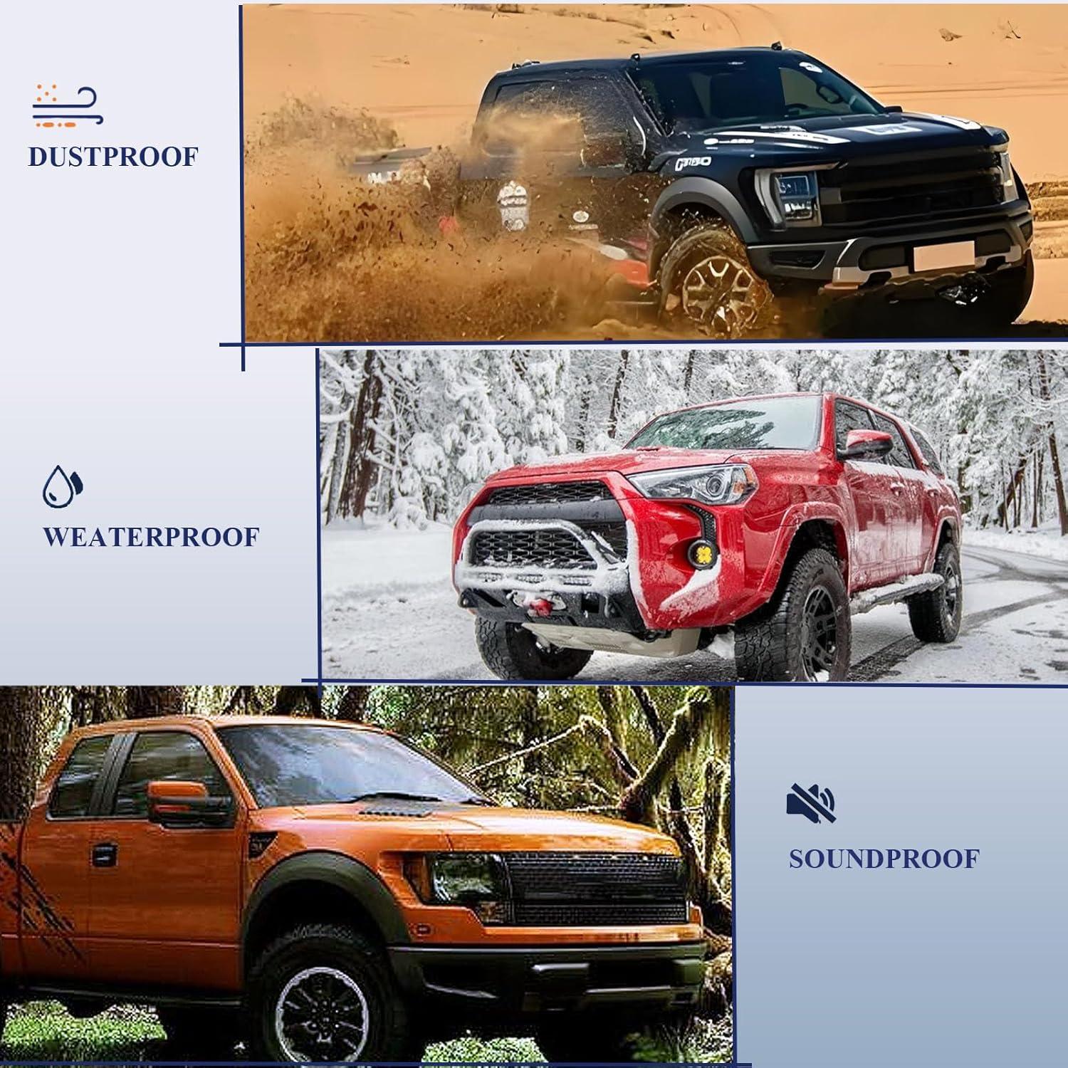 Sello de Moldura de Ventana ItranMc para Toyota 4Runner 2003-2009