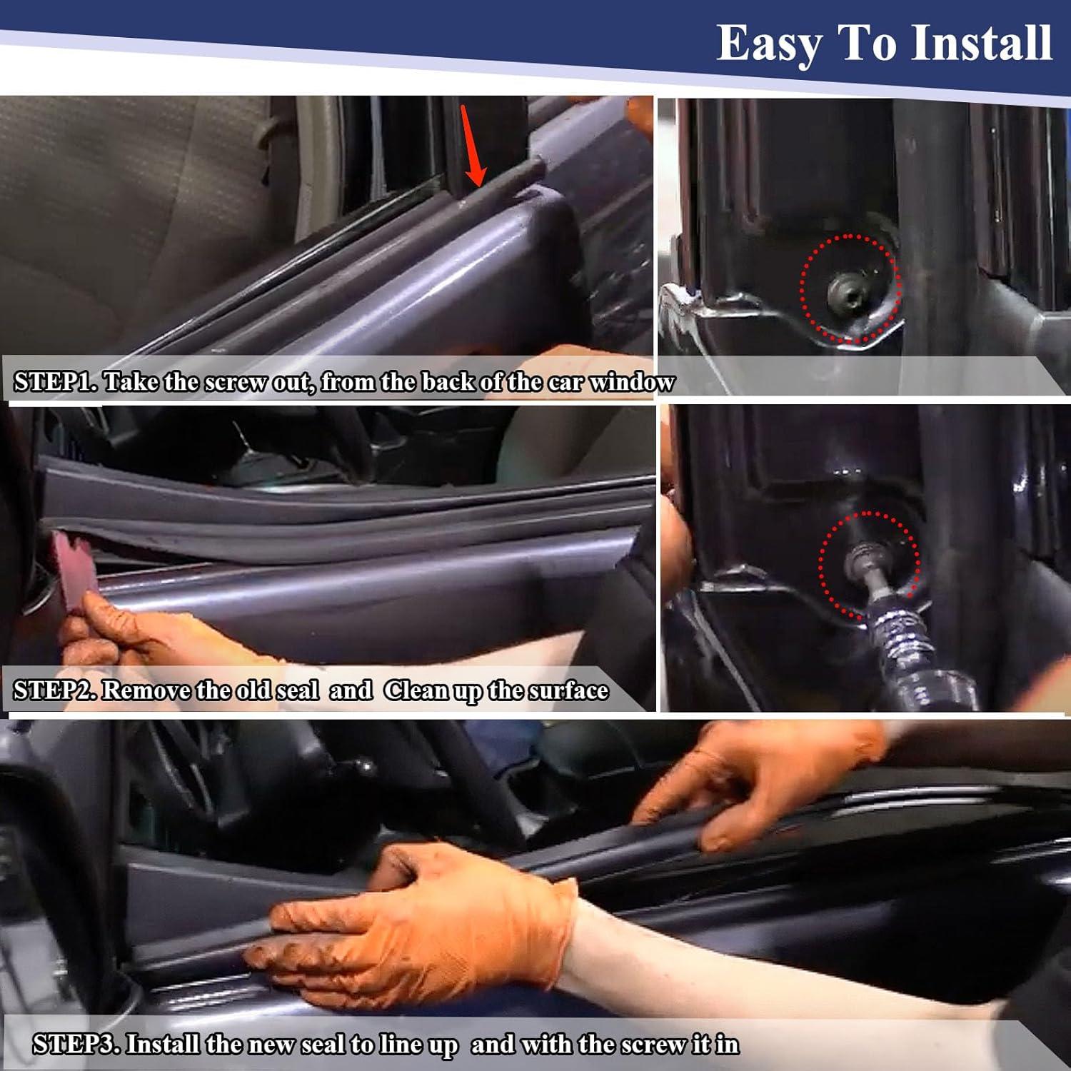 Sello de Moldura de Ventana ItranMc para Toyota 4Runner 2003-2009