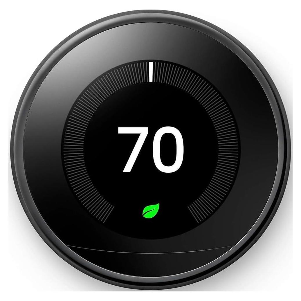 Termostato Inteligente Google Nest 3ra Generación Negro Espejo