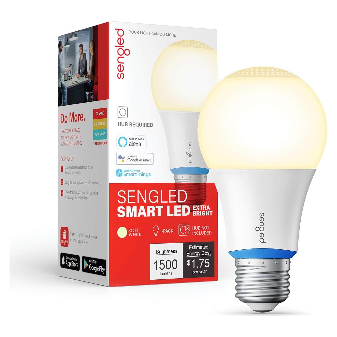 Bombilla Inteligente Sengled A19 100W E26 Zigbee 1500LM