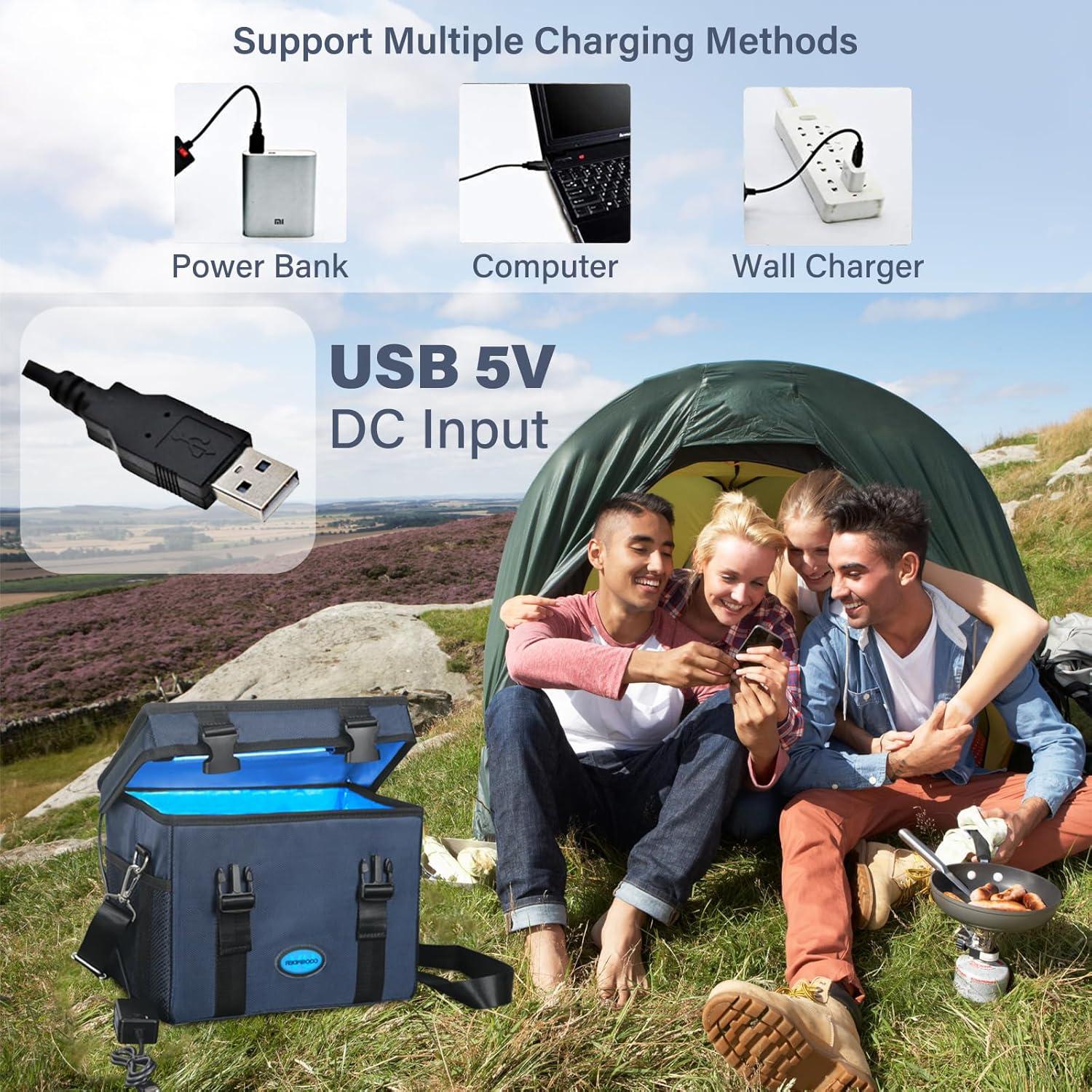 Caja Desinfectante UV con Ozono Coospider 12L Plegable