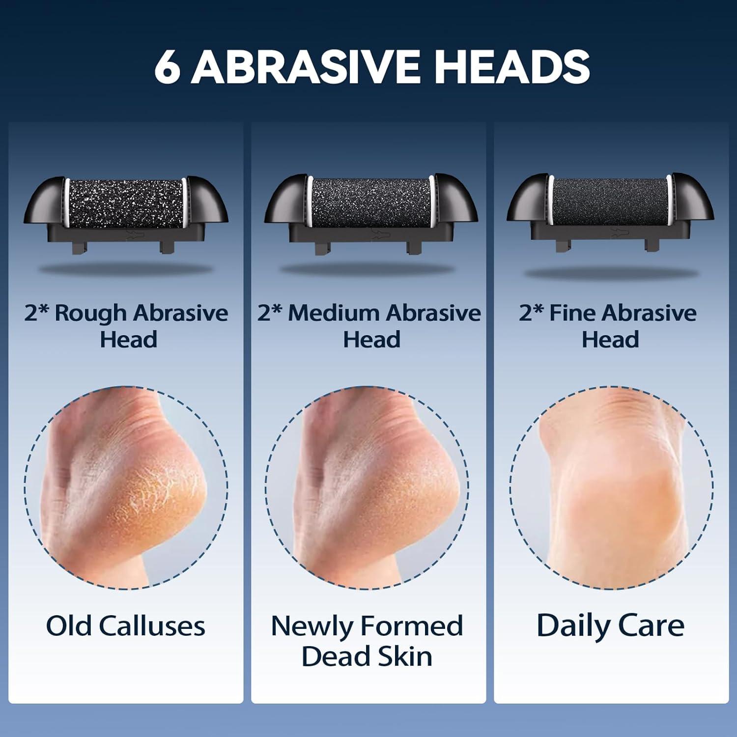 Removedor de Callos Eléctrico Wea&Hea MJQ-6-S 6 Cabezas Recargable