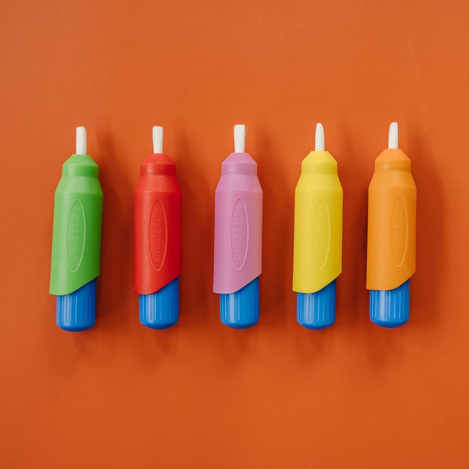 Set de 5 Pinceles Acuáticos Multicolores KangaToys para Niños