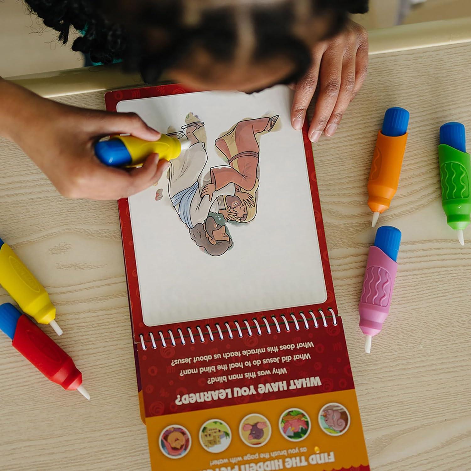 Set de 5 Pinceles Acuáticos Multicolores KangaToys para Niños