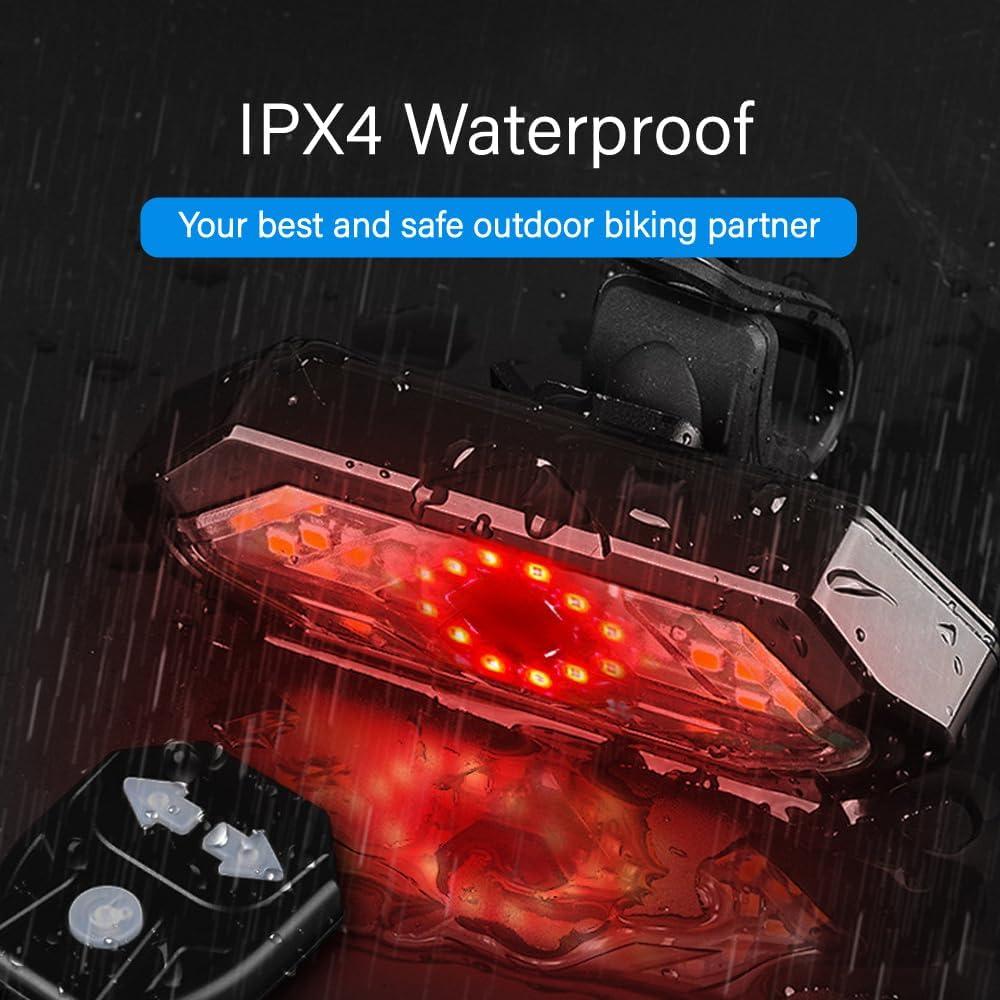 Luz Trasera de Bicicleta HITASTAR HTBTL01 LED Recargable USB