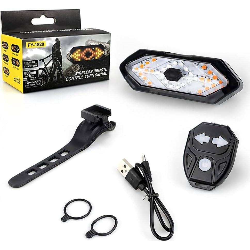 Luz Trasera de Bicicleta HITASTAR HTBTL01 LED Recargable USB