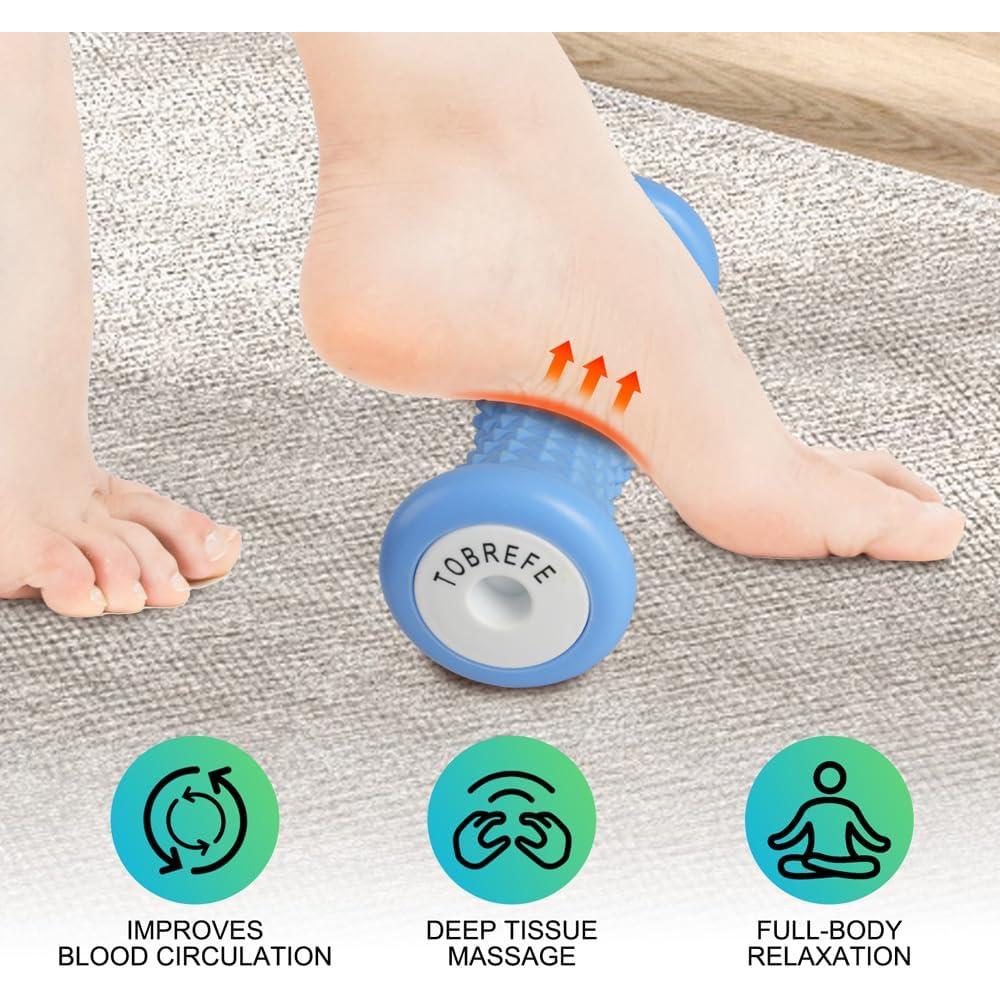 Rodillo de Masaje TOBREFE para Alivio de Fascitis Plantar