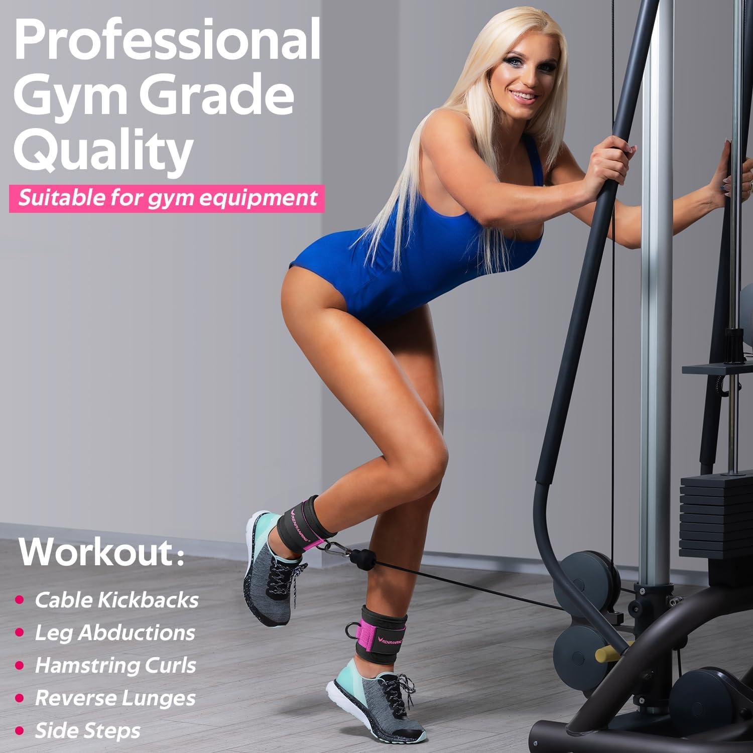 Bandas de Resistencia para Tobillos RENRANRING - 3 Niveles de Resistencia