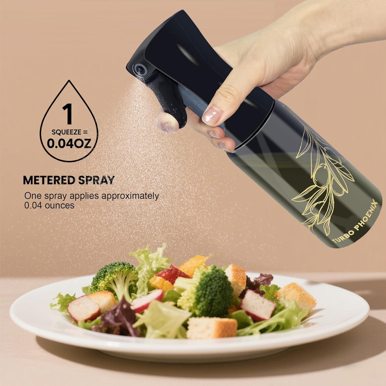 Rociador de Aceite TURBO PHOENIX 200ml Vidrio Apto Alimentos