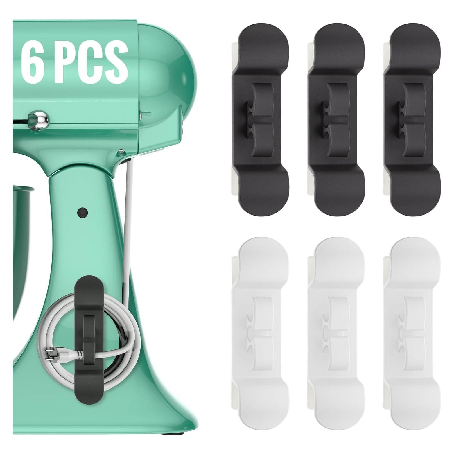 Organizador de Cables para Electrodomésticos Daisyhome 6 Piezas