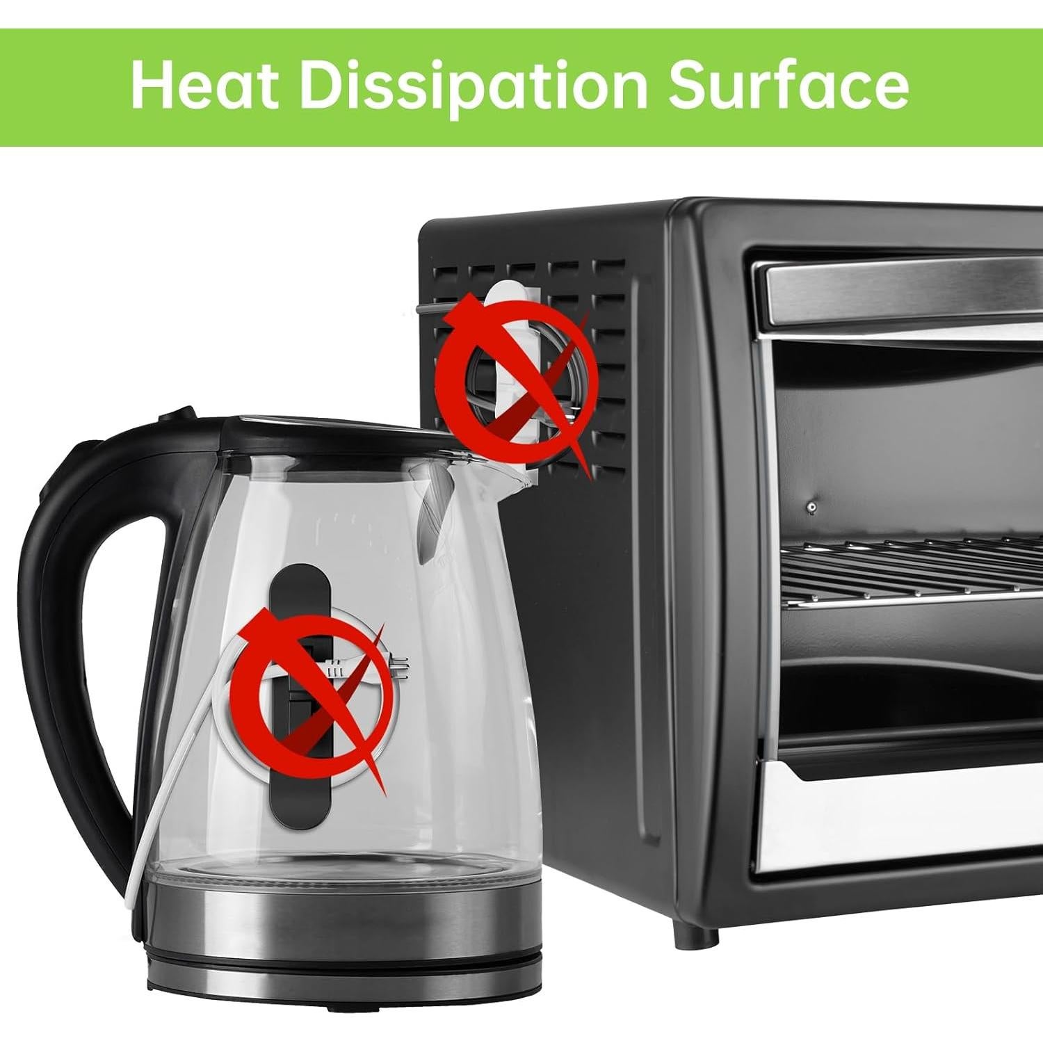 Organizador de Cables para Electrodomésticos Daisyhome 6 Piezas