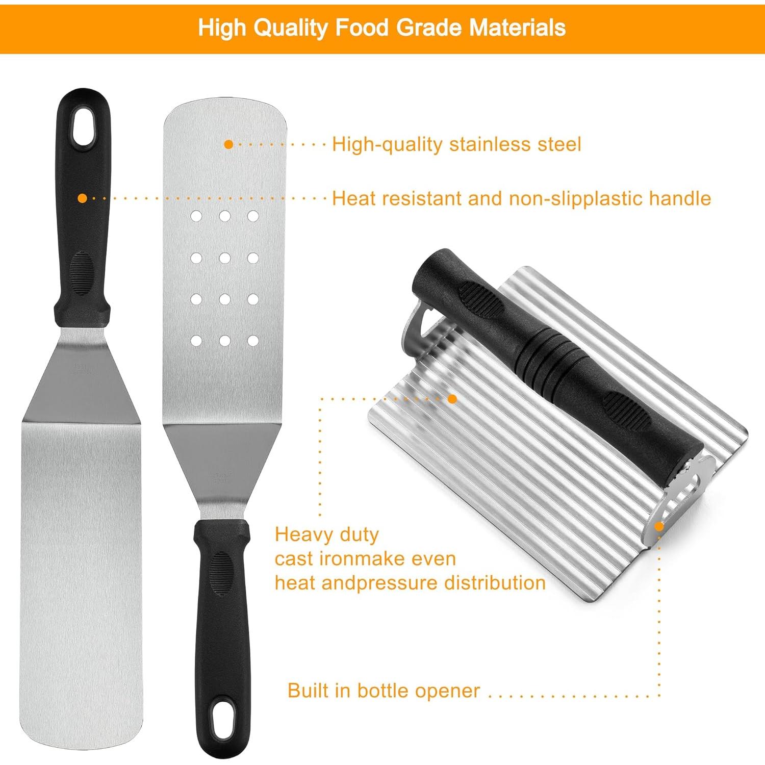 Kit de Accesorios para Parrilla POLIGO 28 Piezas - BBQ Profesional