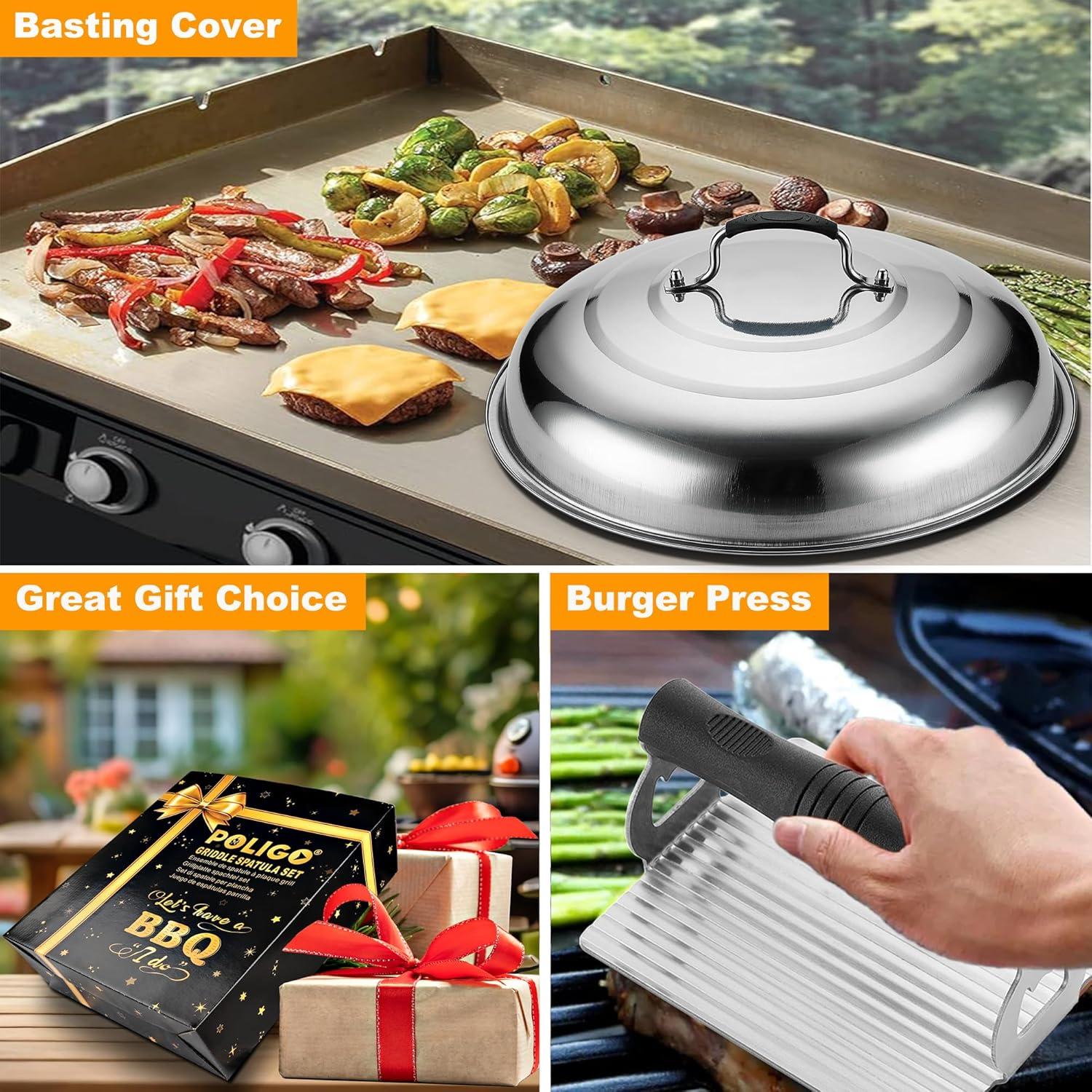 Kit de Accesorios para Parrilla POLIGO 28 Piezas - BBQ Profesional