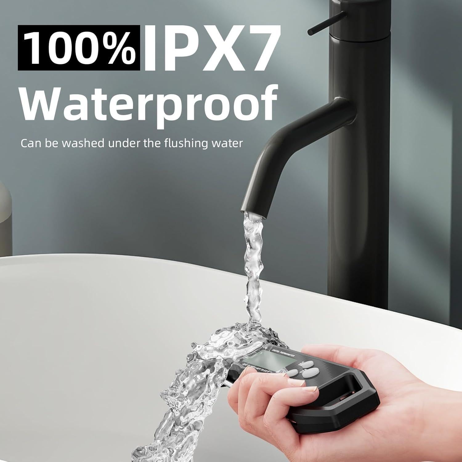 Termómetro de Carne Impermeable Shenzhen - Lectura Rápida 300°C