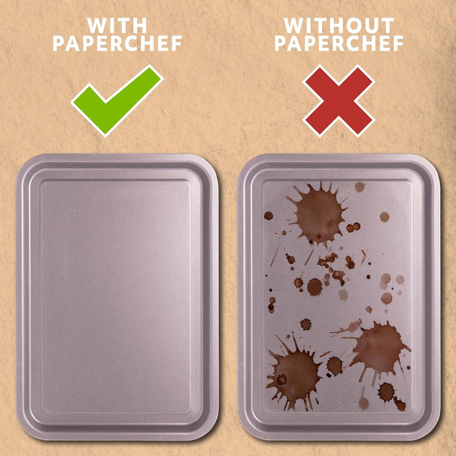 Tazas de Papel para Hornear PaperChef - 60 Unidades Grande