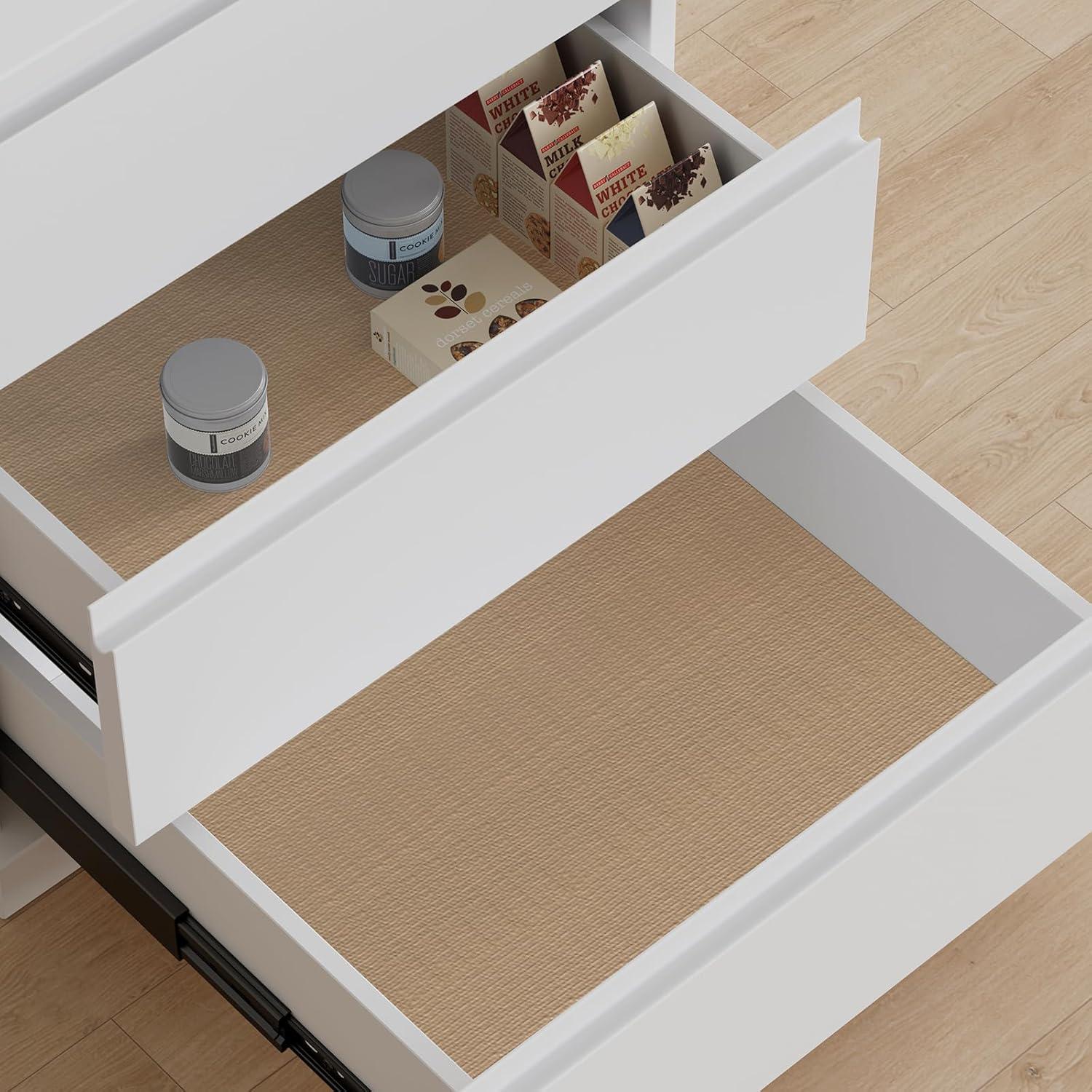 Forro de Cajón Antideslizante StaHom Beige 30x150 cm PVC