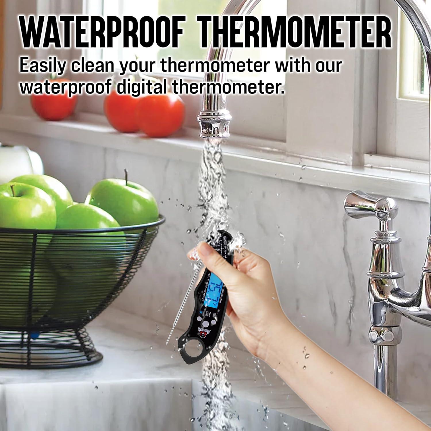 Termómetro Digital Inalámbrico TwinTech para Carne - Negro