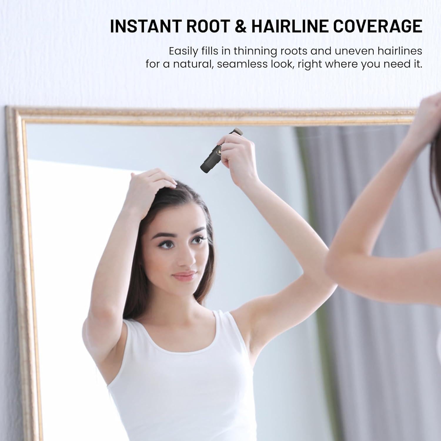 Stick Retoque Raíces Root Fix Negro - Cobertura Canas Instantánea