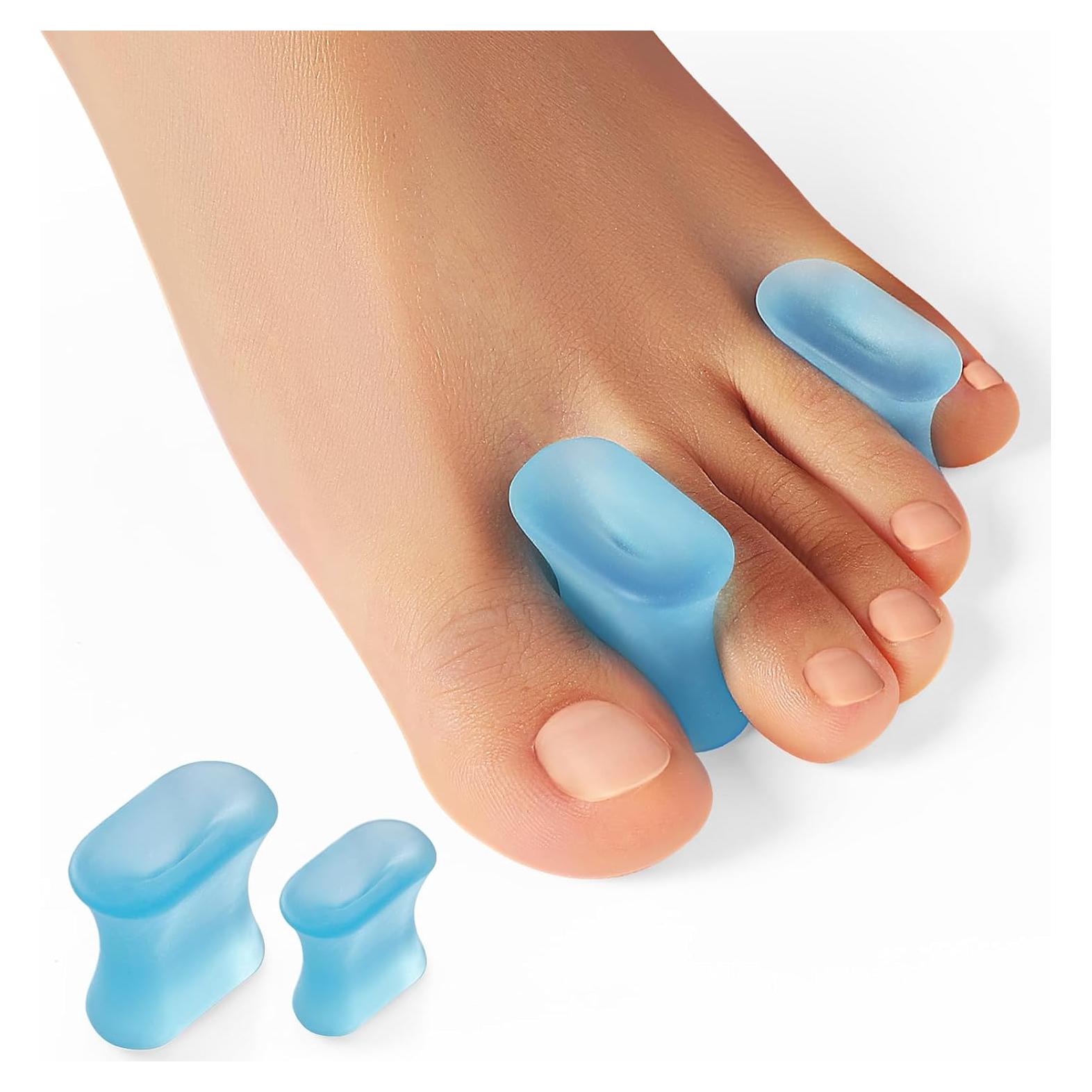 Separadores de Dedos de Gel Welnove - 12 Almohadillas para Juanetes