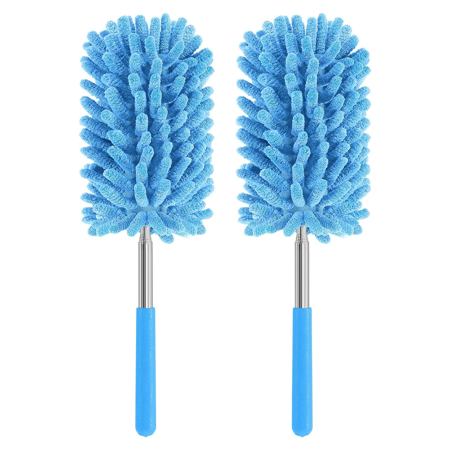 Plumero Telescópico TIMIVO 360° Lavable para Hogar y Coche