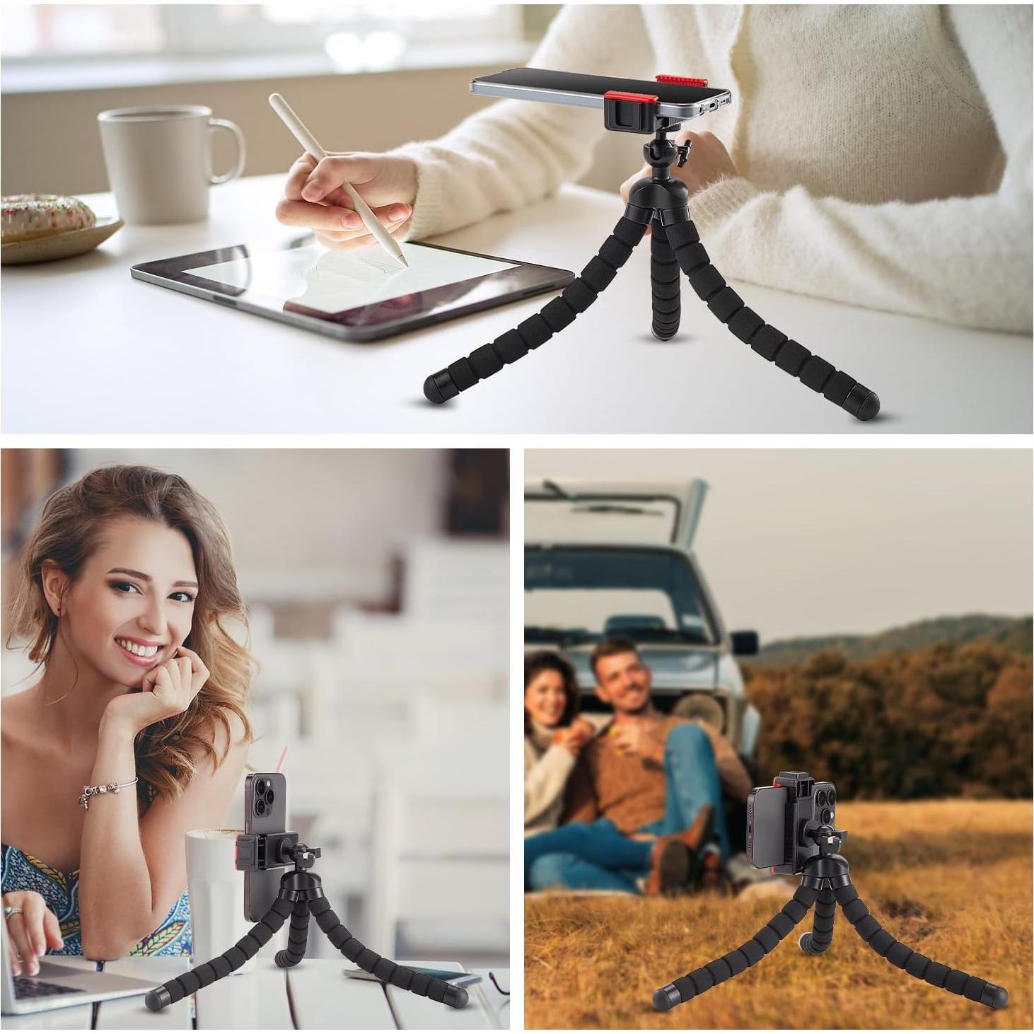 Trípode Flexible Portátil Aitteel ATAY-11 para Smartphone