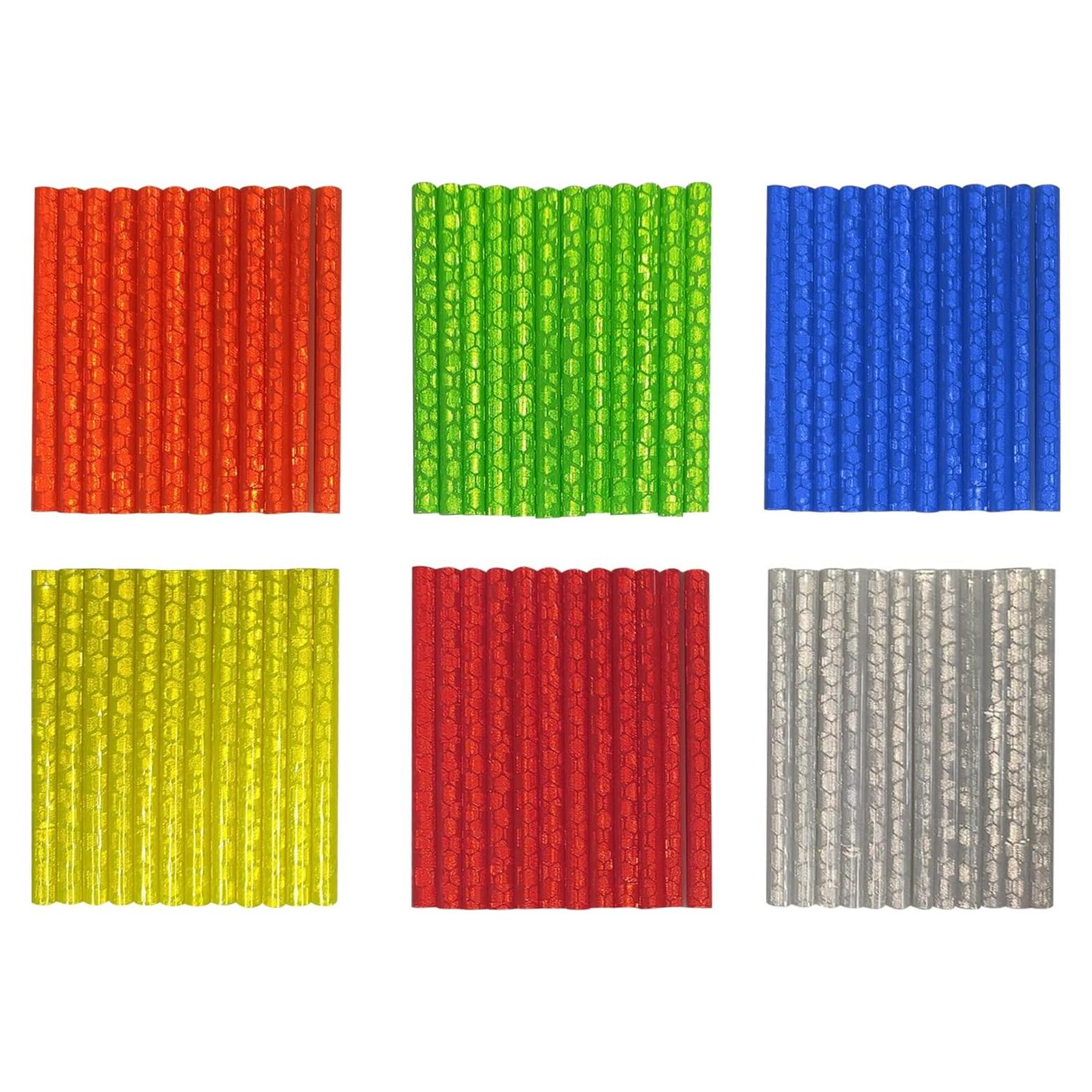 Tiras Reflectantes para Radios de Bicicleta Shudyear 72 Pcs