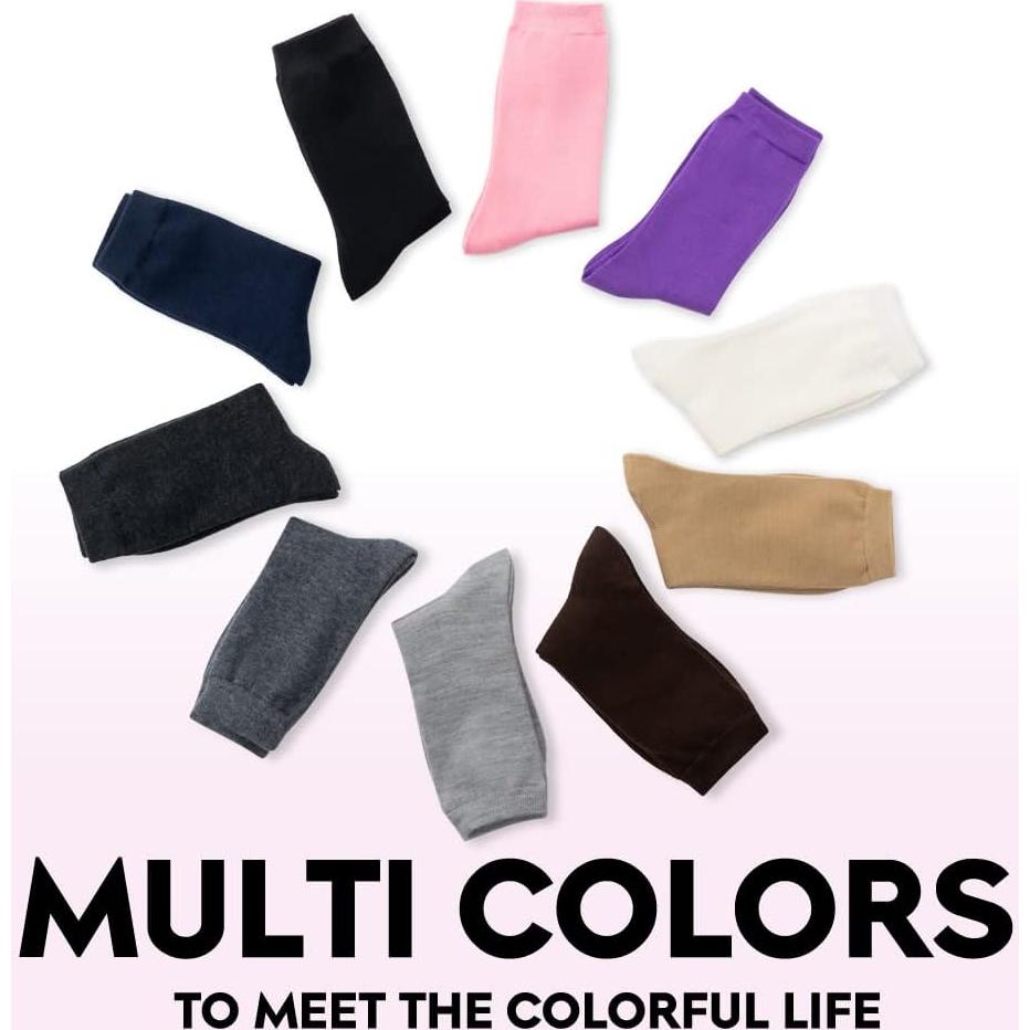 Calcetines de lana merino LIXIA para mujer - 3 pares beige