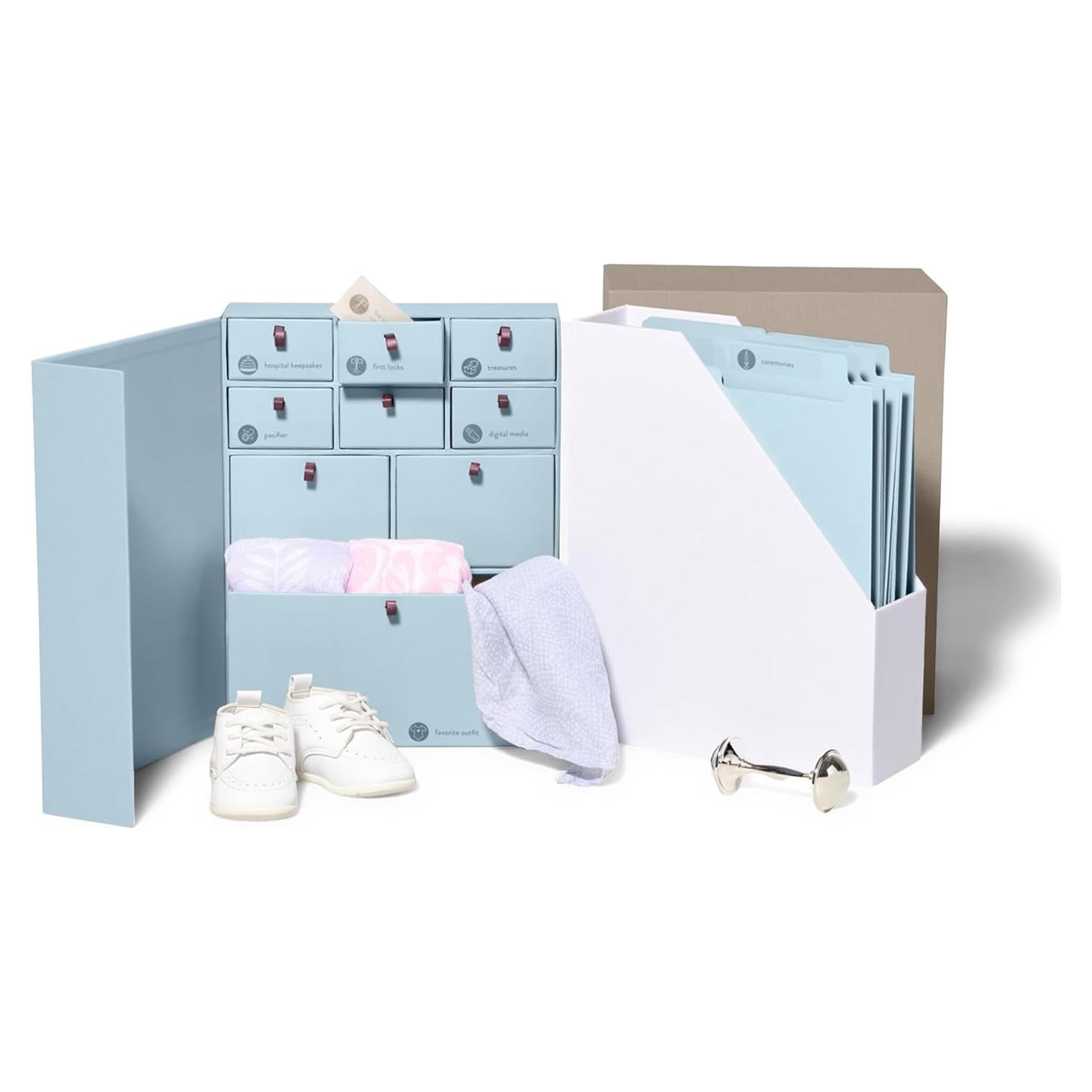 Caja de Recuerdos para Bebé Savor I Deluxe Azul 2.64 kg