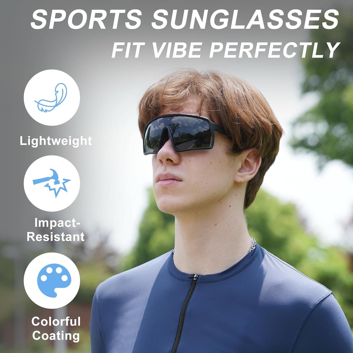 Gafas de sol deportivas Eyeezi Rds1001-C0000 UV400 Polarizadas