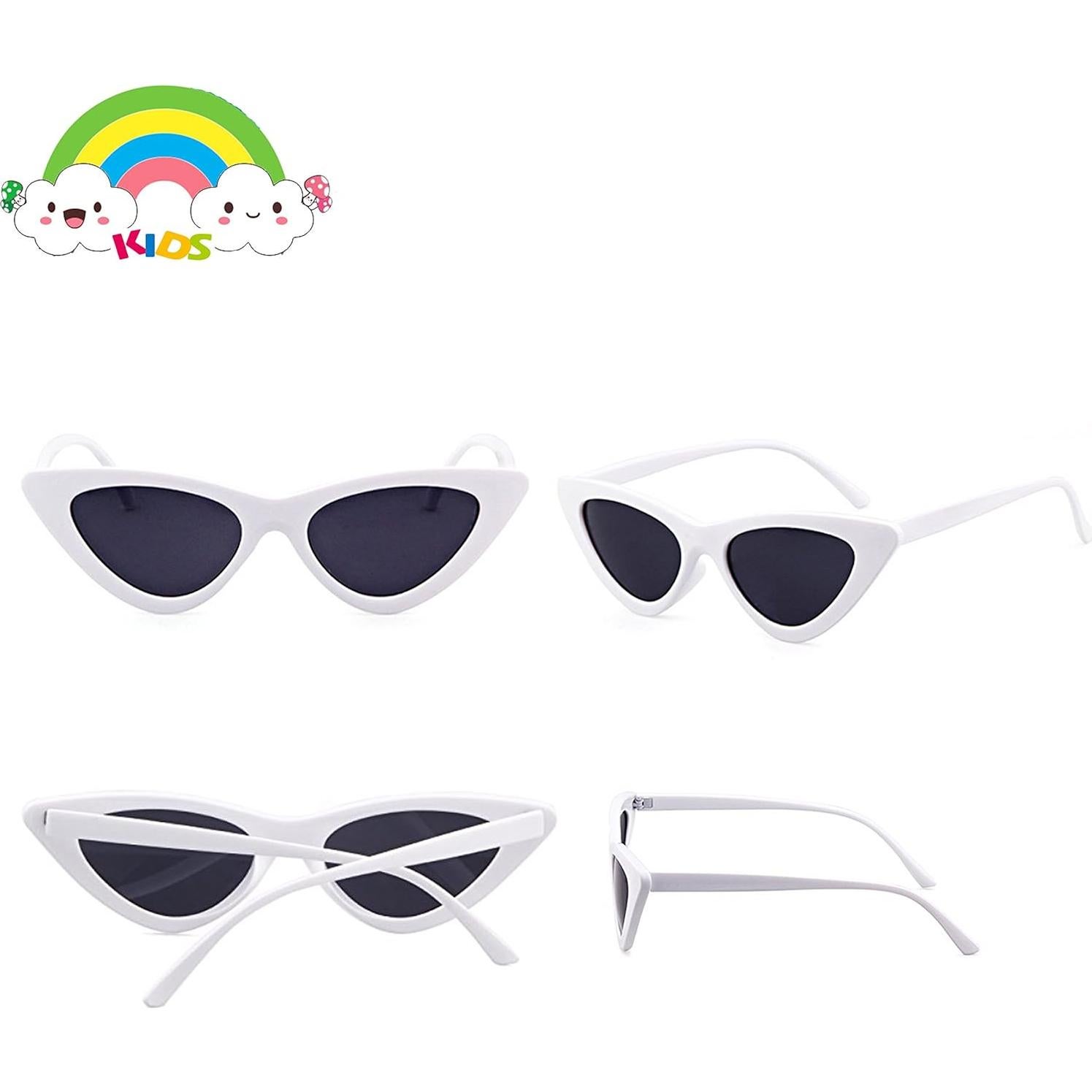 Gafas de sol retro para niños FOURCHEN UV400 ojo de gato