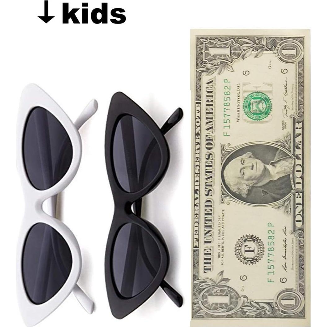 Gafas de sol retro para niños FOURCHEN UV400 ojo de gato